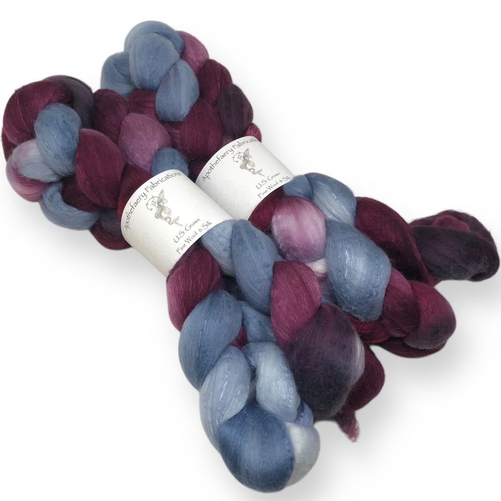 Masquerade - US grown Fine Wool and Silk Top