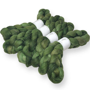 Long Leaf - US grown Wool, Silk and Bast Fiber Blend