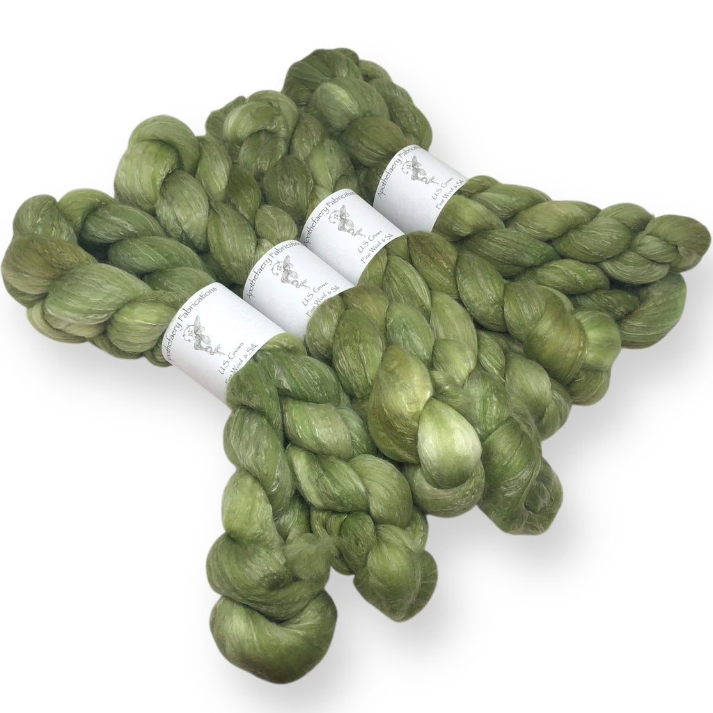 Pasture - US grown Fine Wool and Silk Top