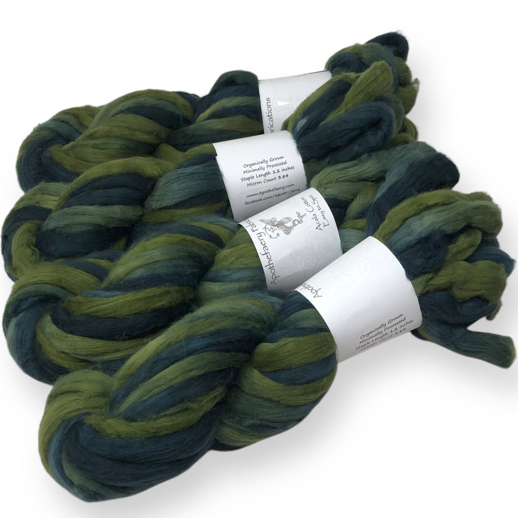 Ice Dyed Acala  - "Easy to Spin" USA grown Cotton