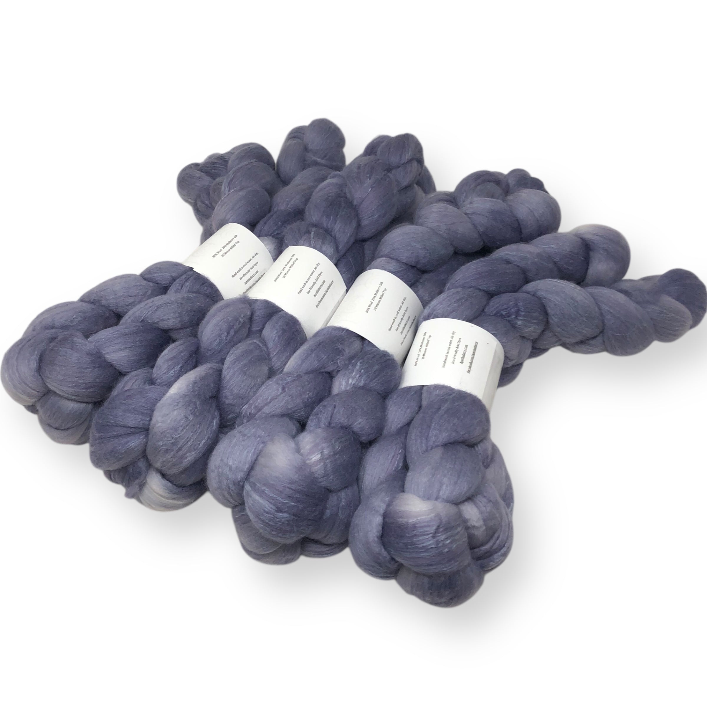 Tristessa - US grown Fine Wool and Silk Top