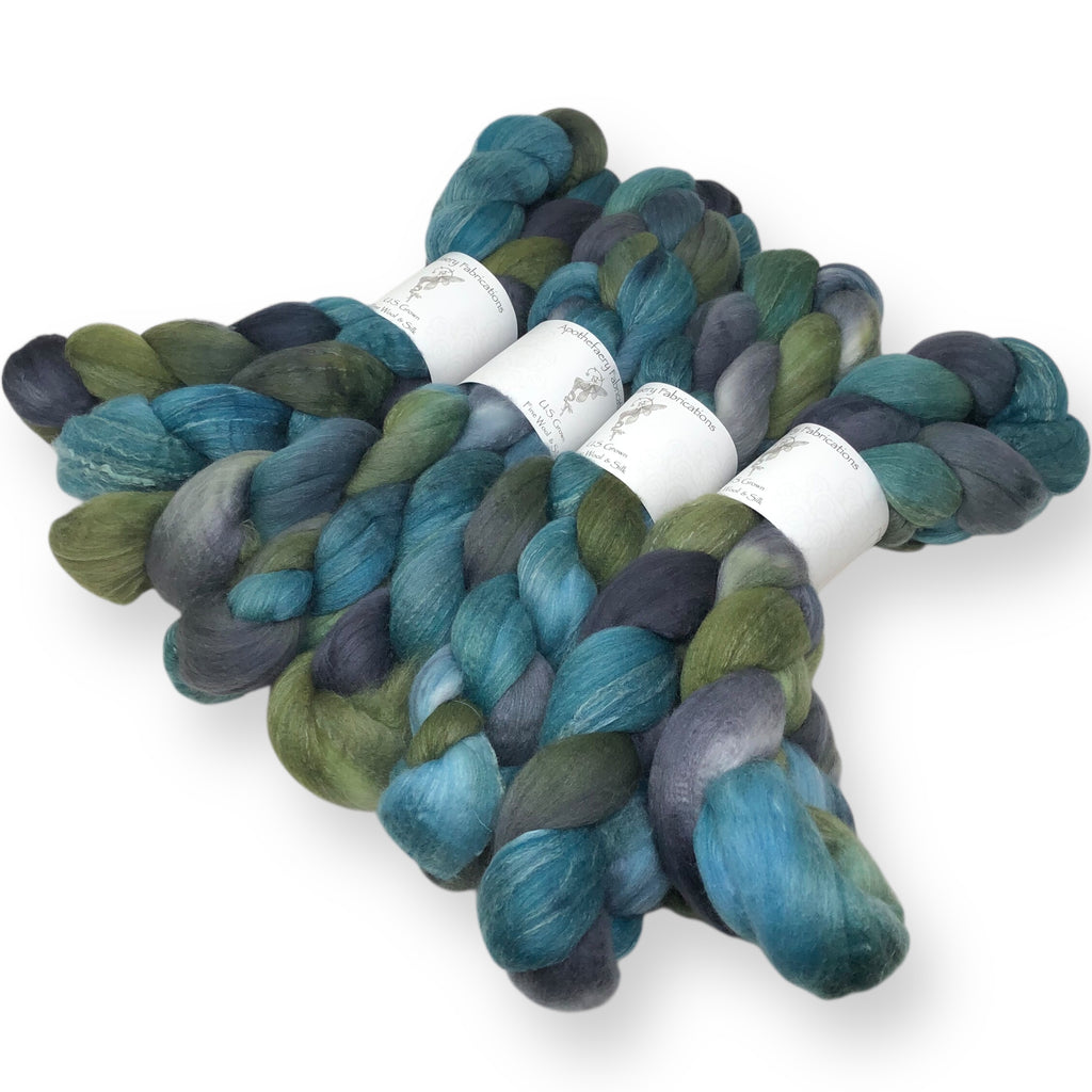 Wildwood - US grown Fine Wool and Silk Top