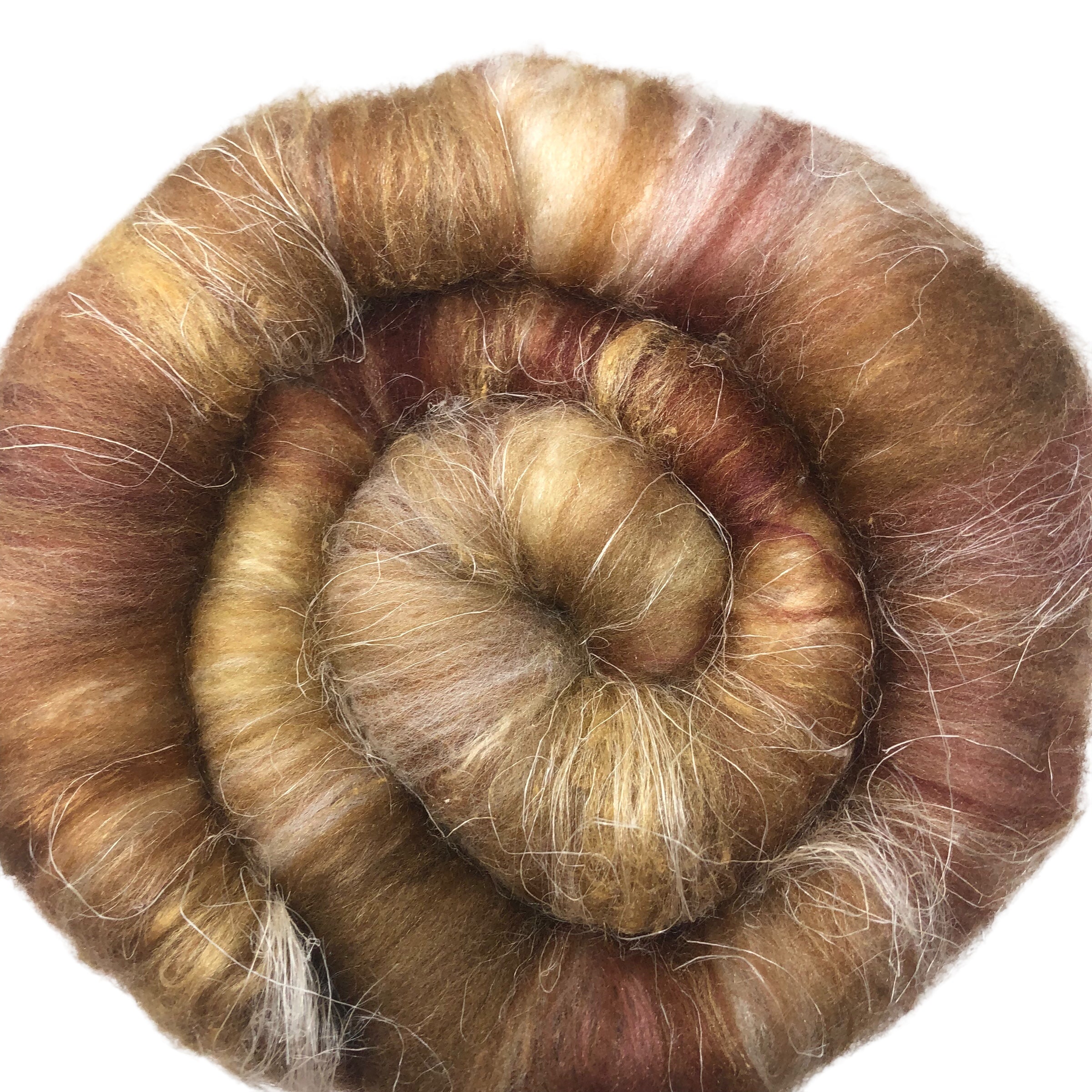Strawfire  - Hand carded batt