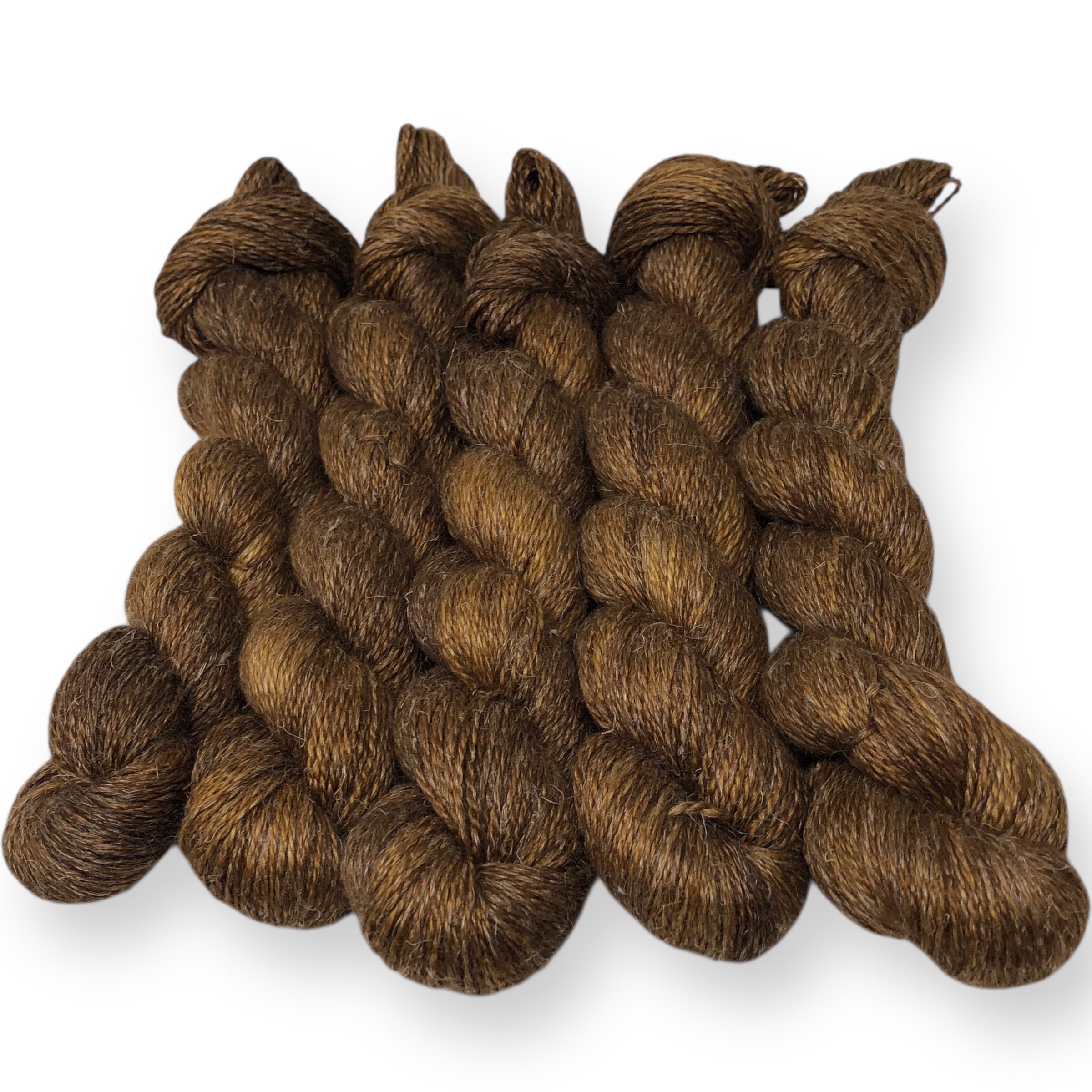 Bark - Alpaca Linen Silk DK weight 2 Ply