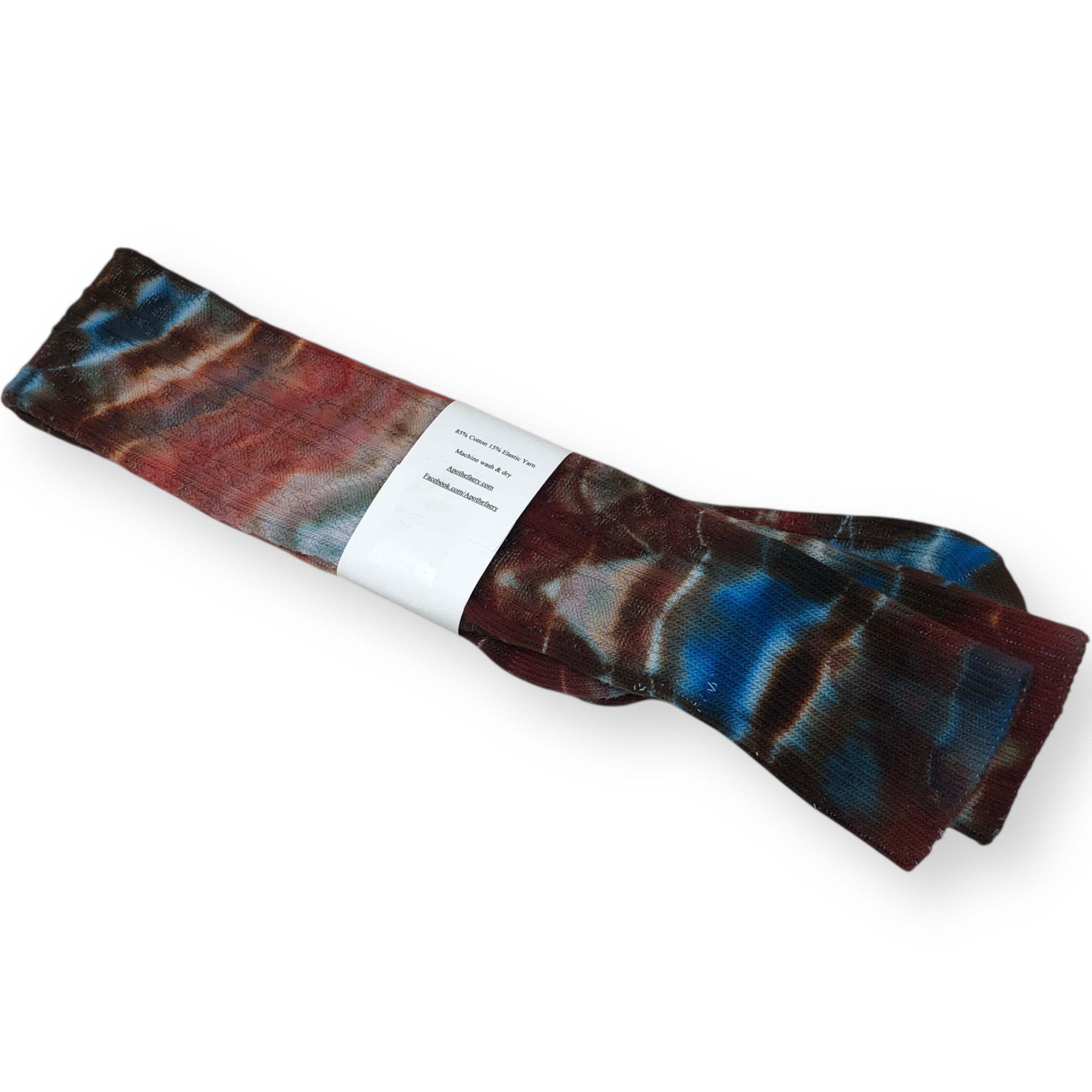 Ice dyed Thigh High socks