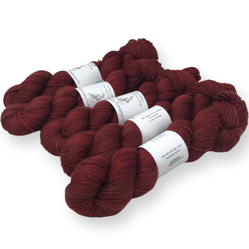 Rose Red - Wonderous Worsted - Organic