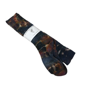 Ice dyed Thigh High socks