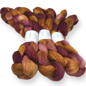 Fire Cider - US grown Fine Wool and Silk Top