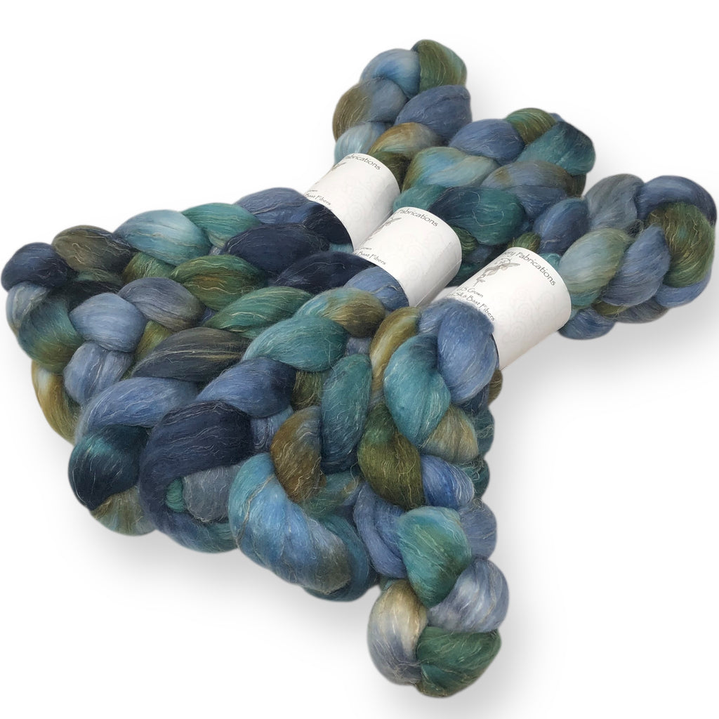 Moonpaths - US grown Wool, Silk and Bast Fiber Blend