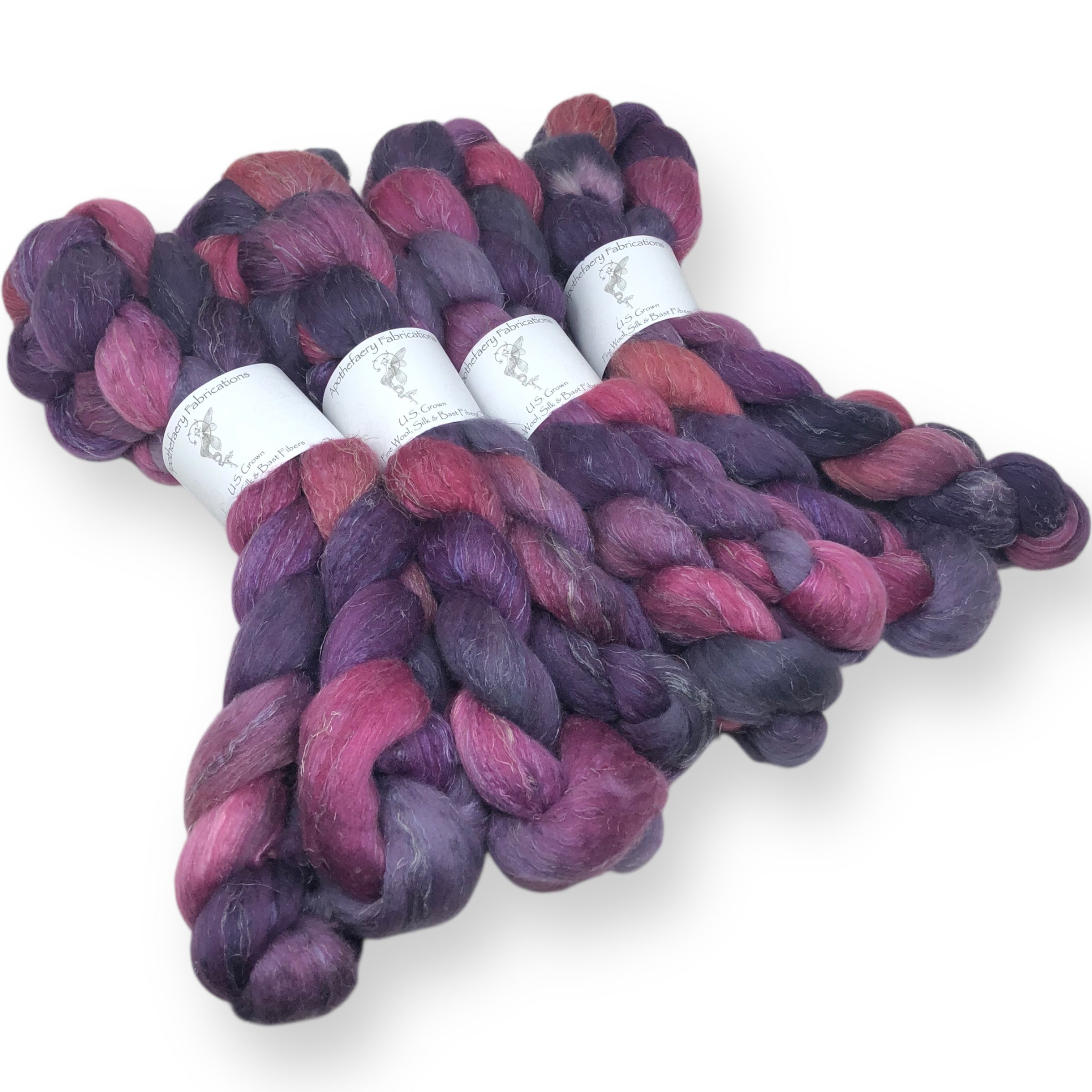 Demeter’s Lament - US grown Wool, Silk and Bast Fiber Blend