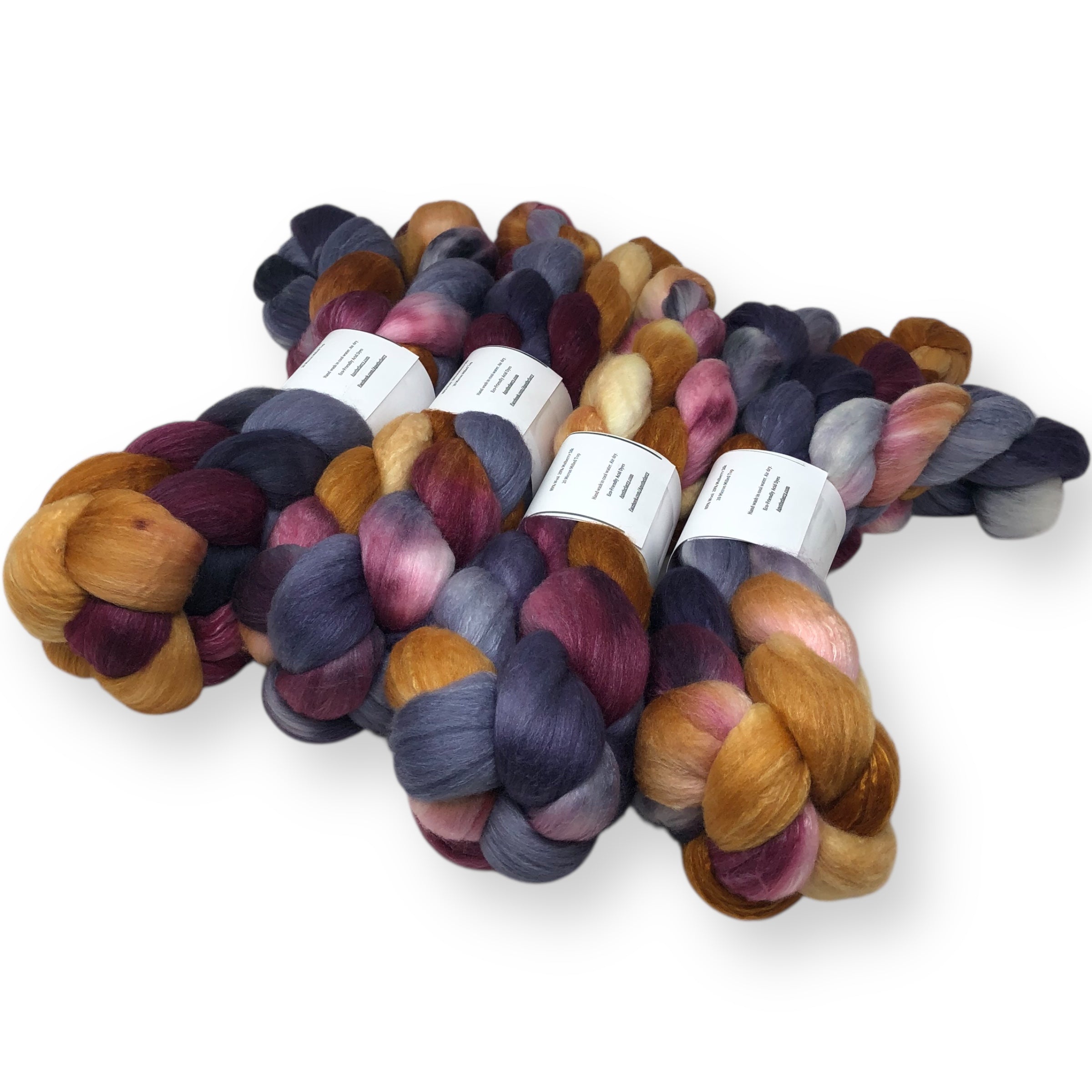 Strega - US grown Fine Wool and Silk Top