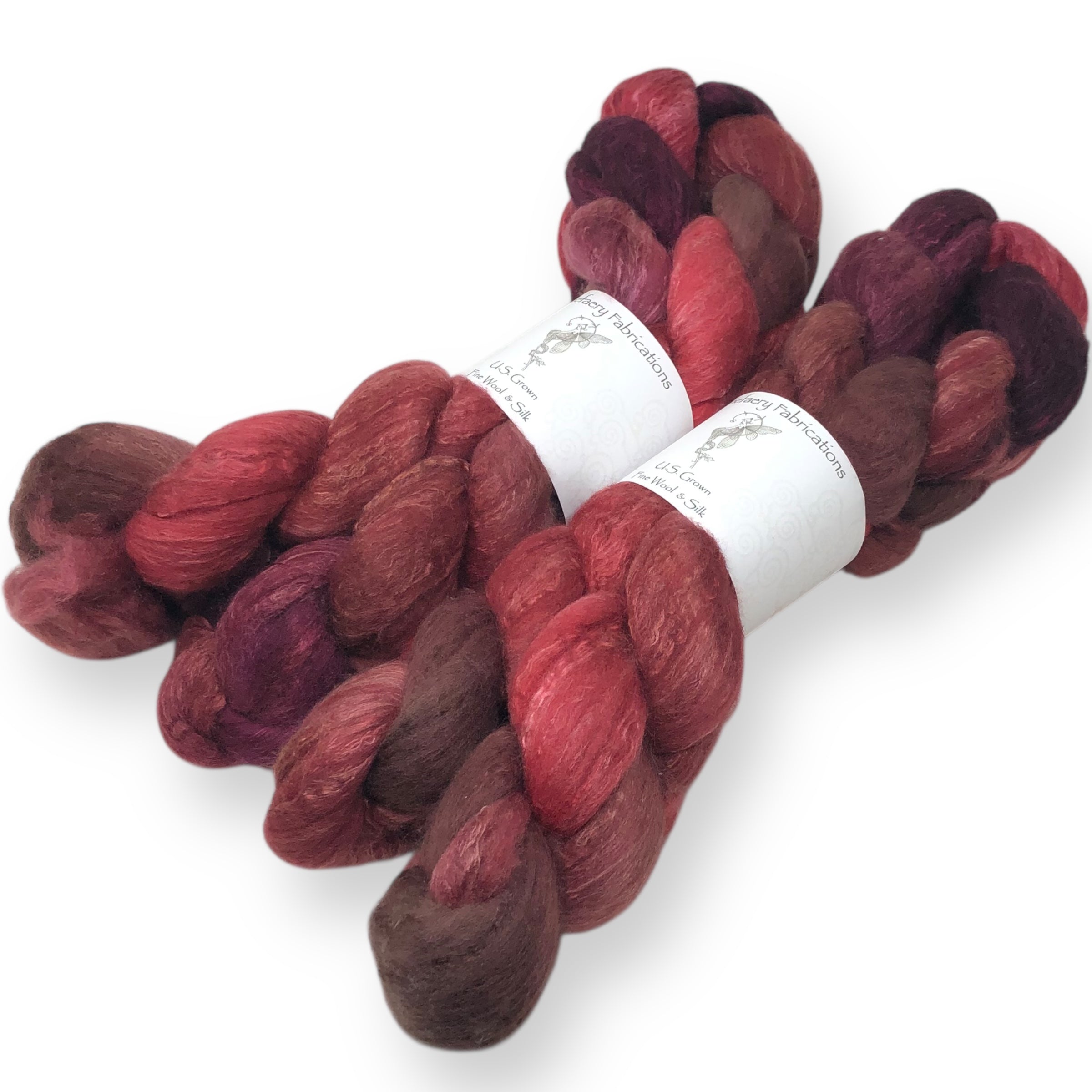 Poison Apple - US grown Fine Wool and Silk Top