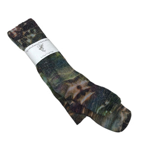 Ice dyed Thigh High socks