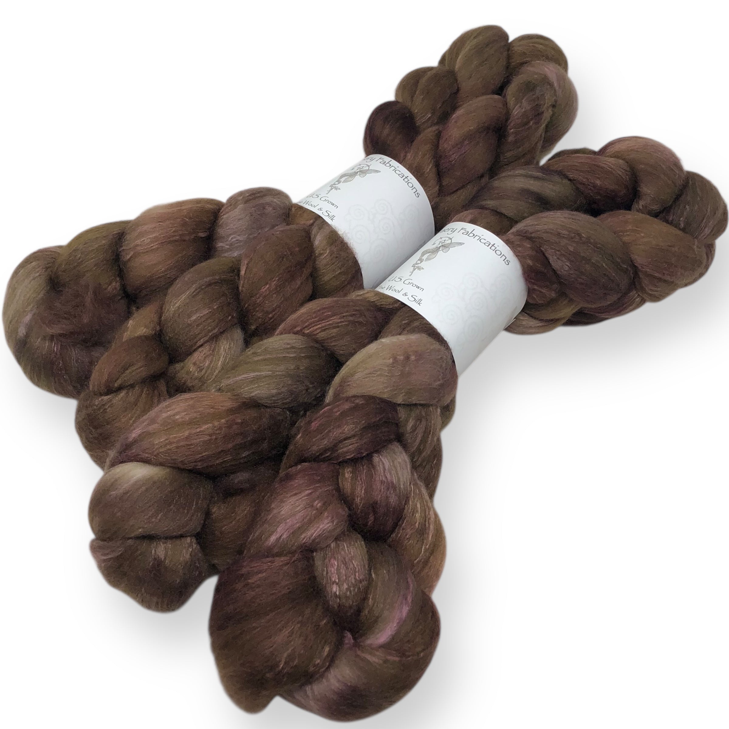 Composted - US grown Fine Wool and Silk Top