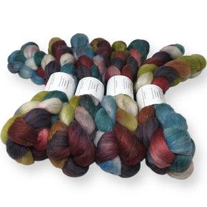 Garden Gnome - US grown Wool, Silk and Bast Fiber Blend