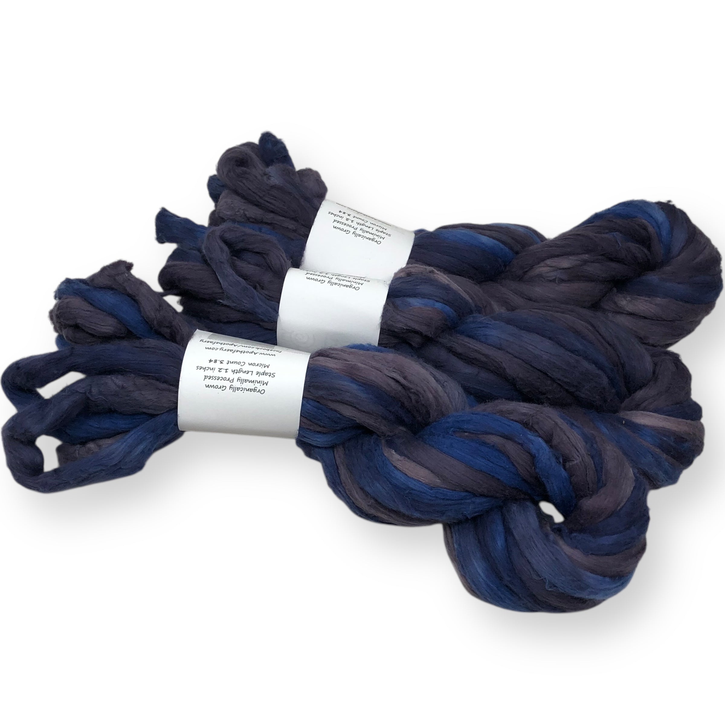 Ice Dyed Acala  - "Easy to Spin" USA grown Cotton