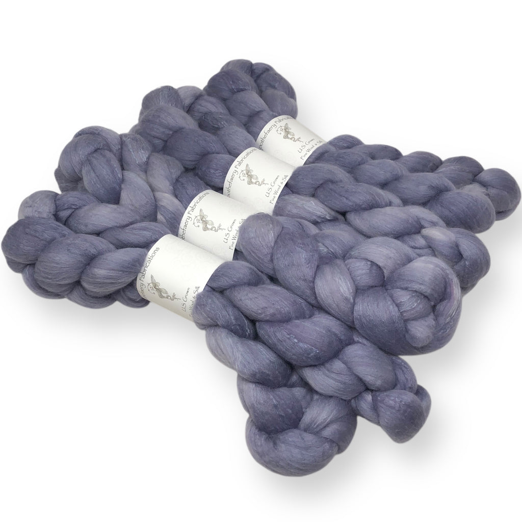 Tristessa - US grown Fine Wool and Silk Top