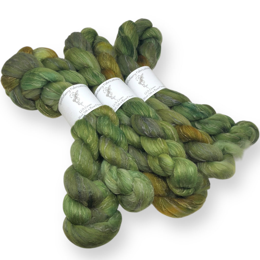 Sycamore - US grown Wool, Silk and Bast Fiber Blend
