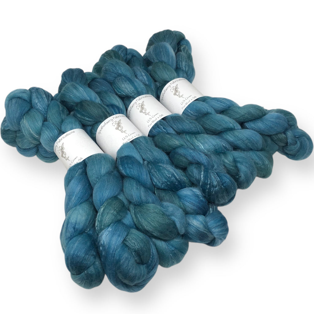 Cold Pool - US grown Fine Wool and Silk Top