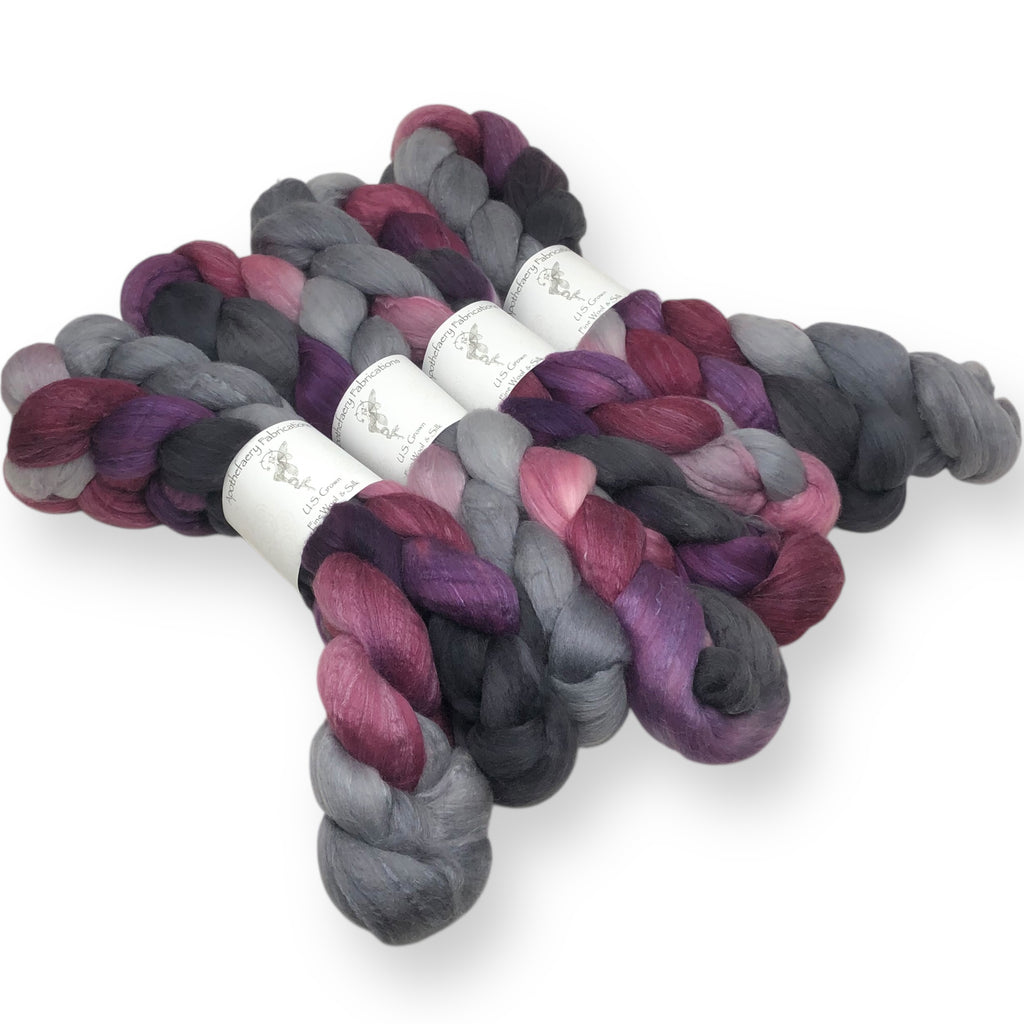 Enchanted - US grown Fine Wool and Silk Top
