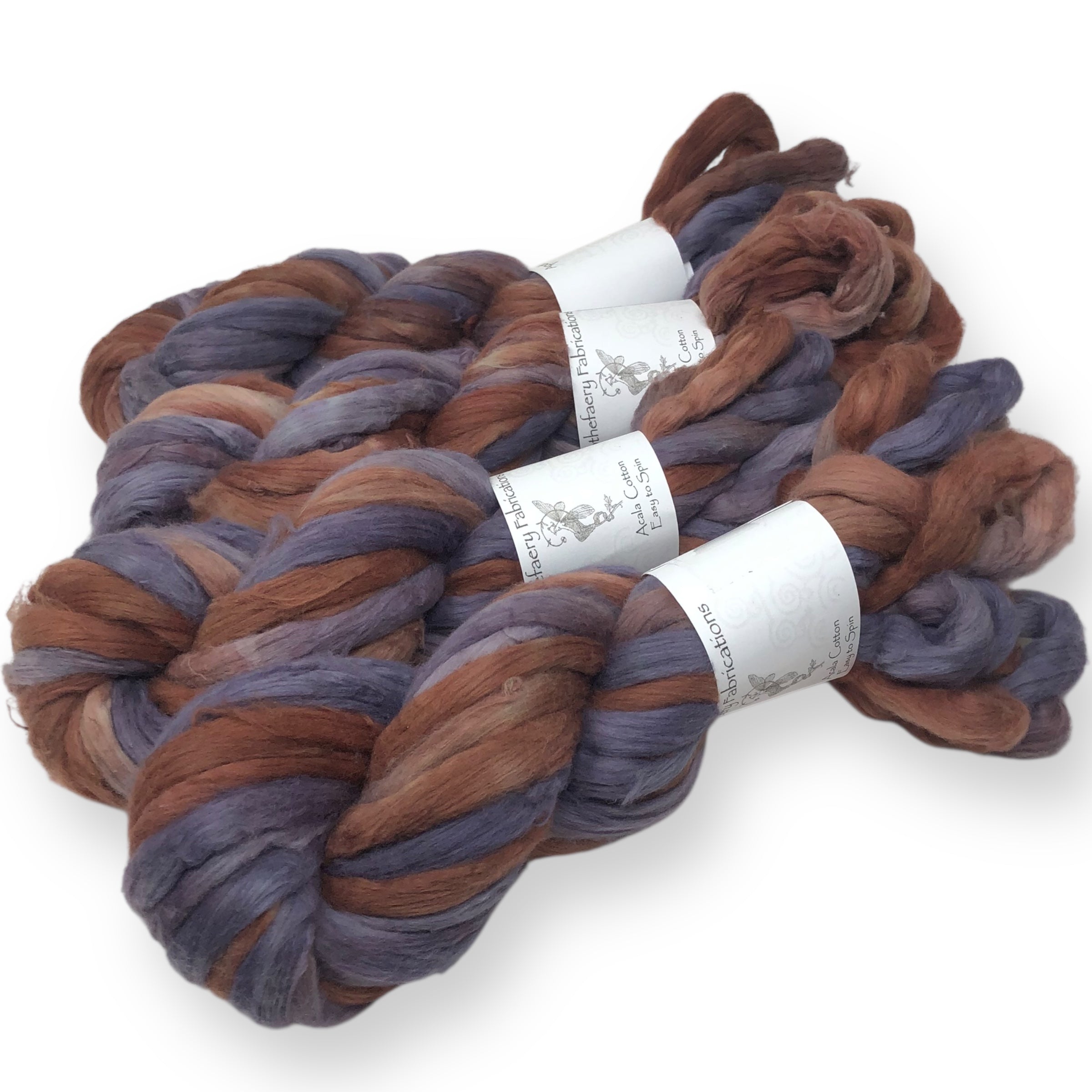 Ice Dyed Acala  - "Easy to Spin" USA grown Cotton