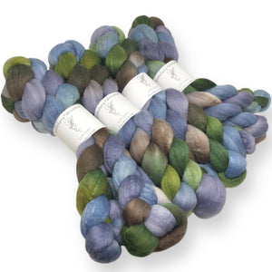 Bucolic - US grown Fine Wool and Silk Top