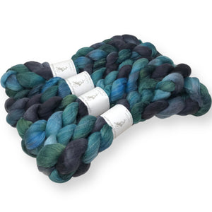 Outer Rings - US grown Fine Wool and Silk Top