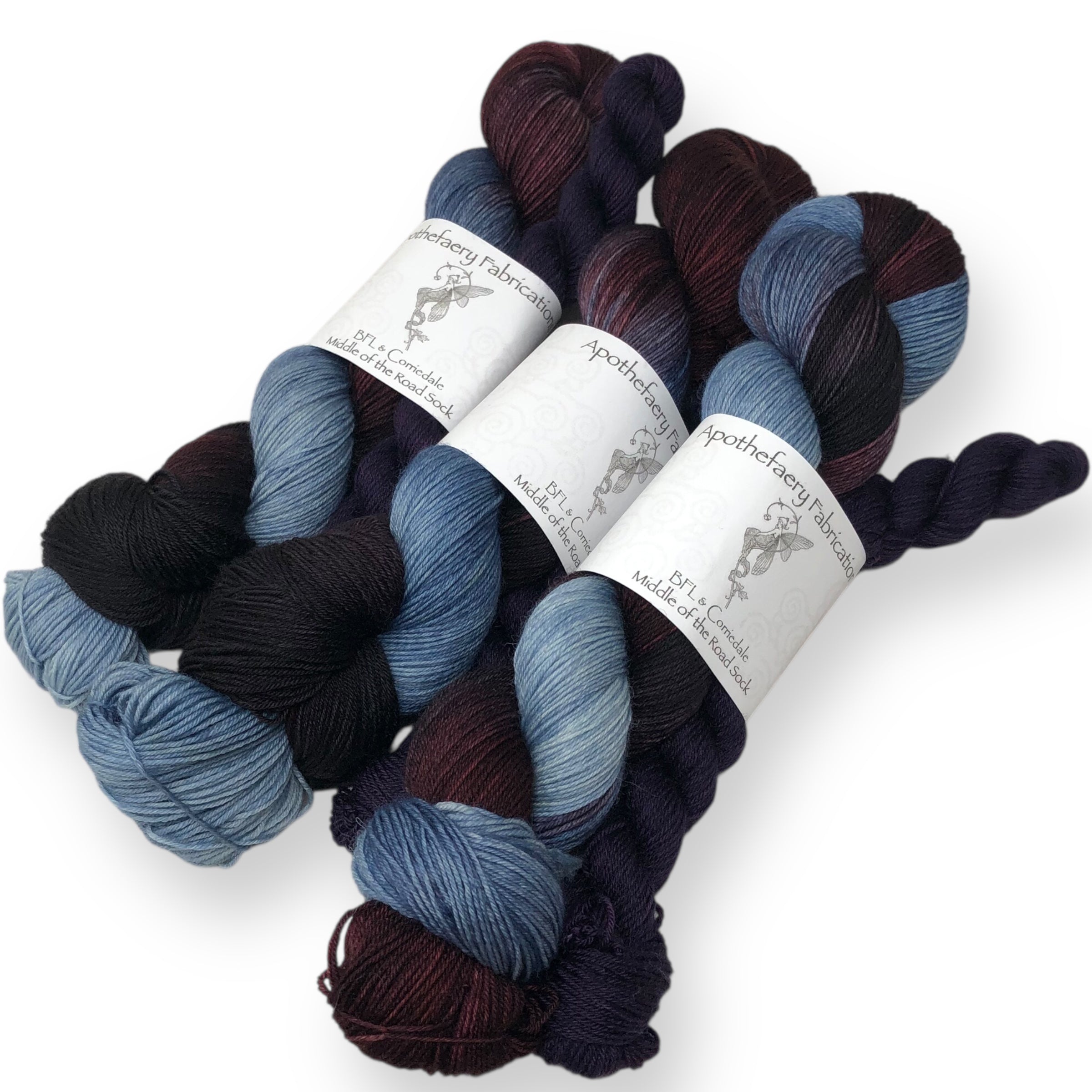 Sugar Plum - sock yarn with mini, sock set