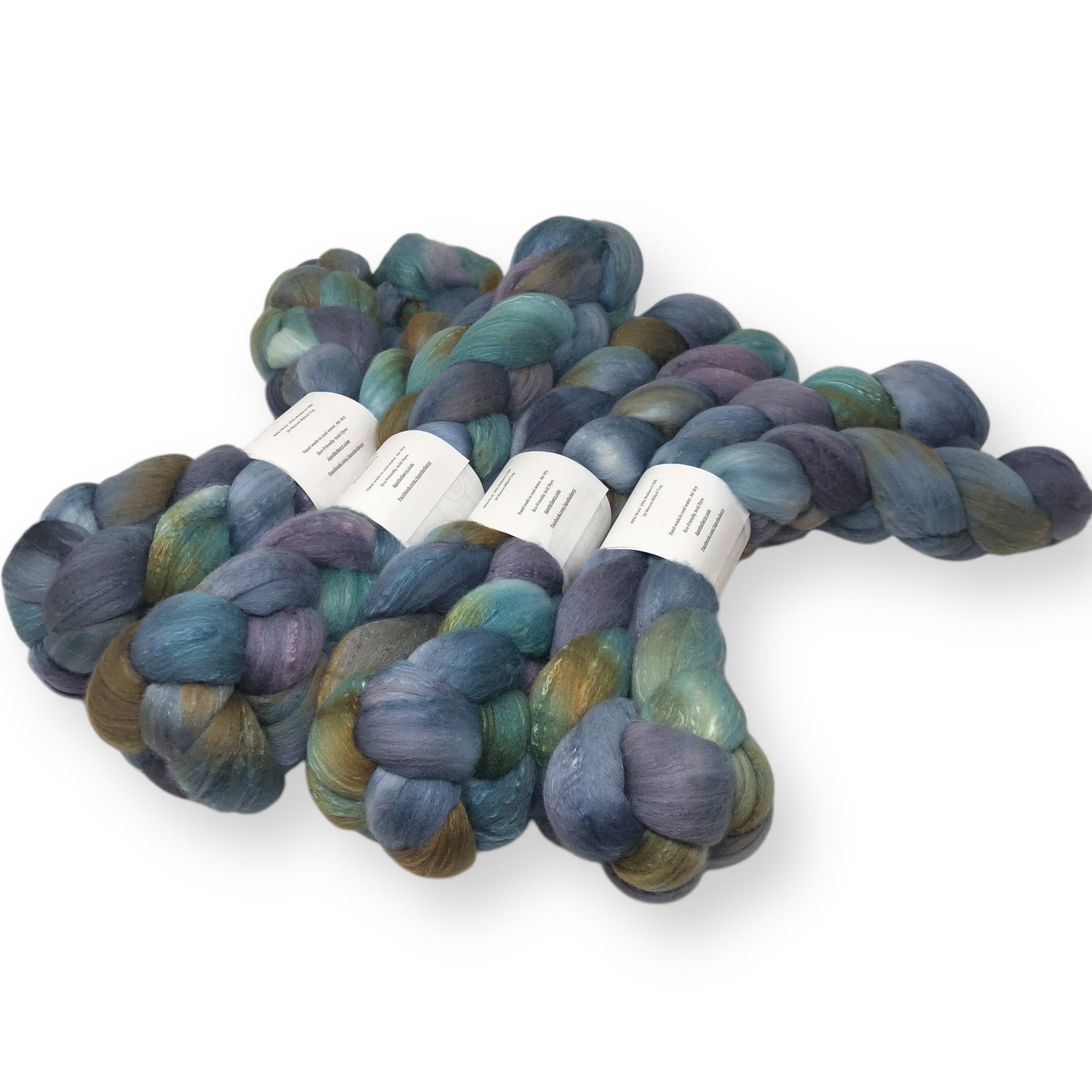 Moon Paths - US grown Fine Wool and Silk Top