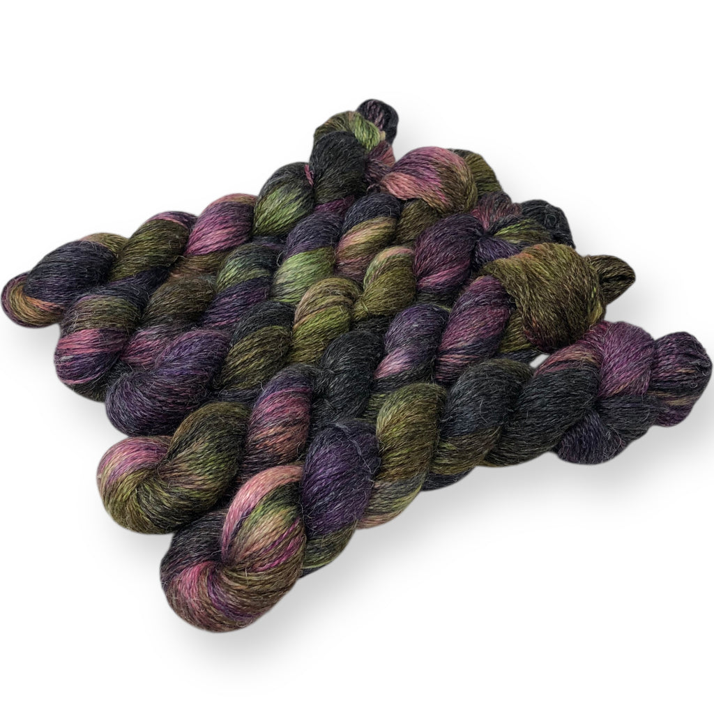Briar Rose -  Alpaca Linen Silk DK weight 2 Ply