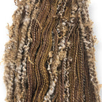 Pinto - Mohair textured hand spun