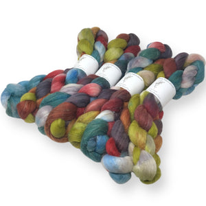 Garden Gnome - US grown Wool, Silk and Bast Fiber Blend
