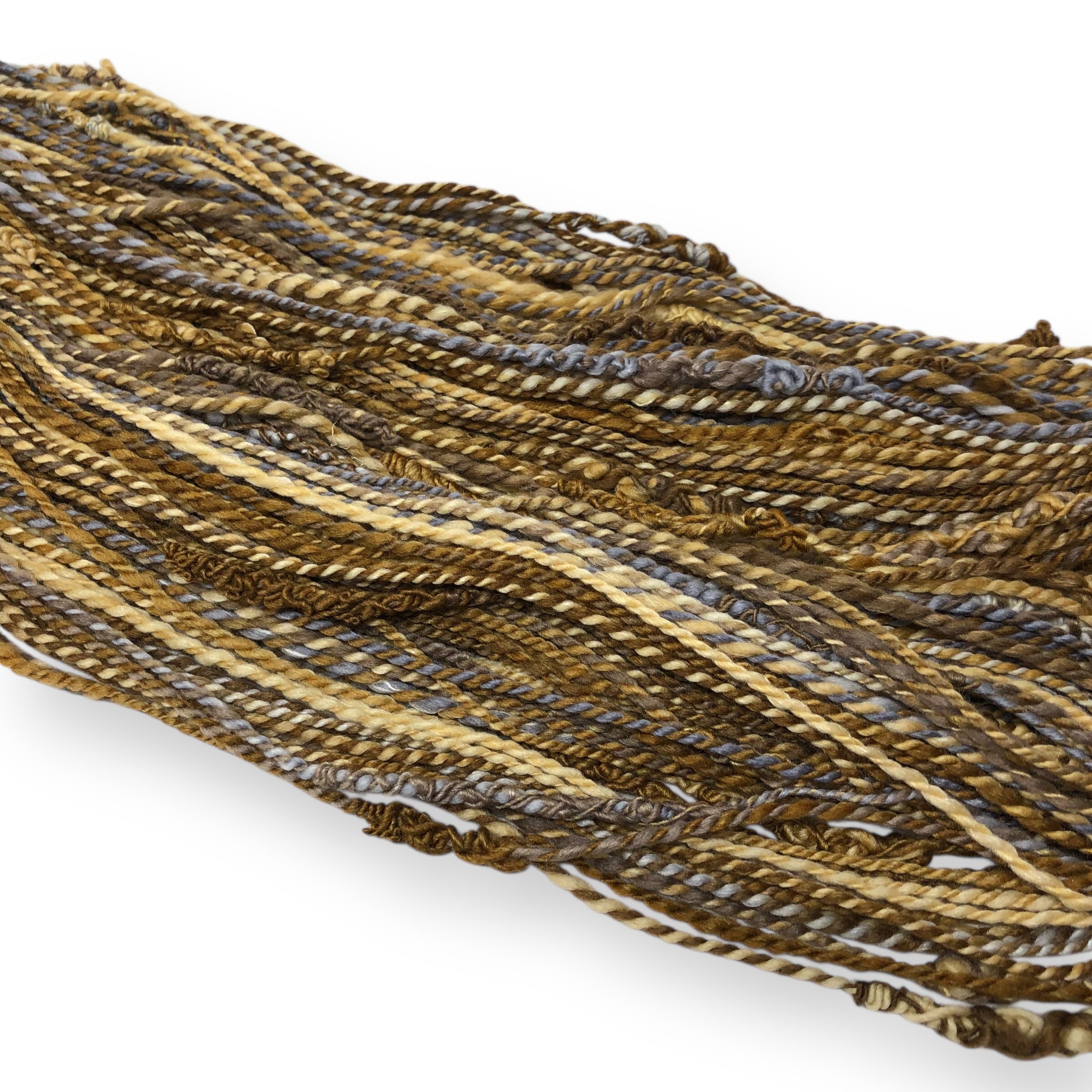 Grellow - textured hand spun