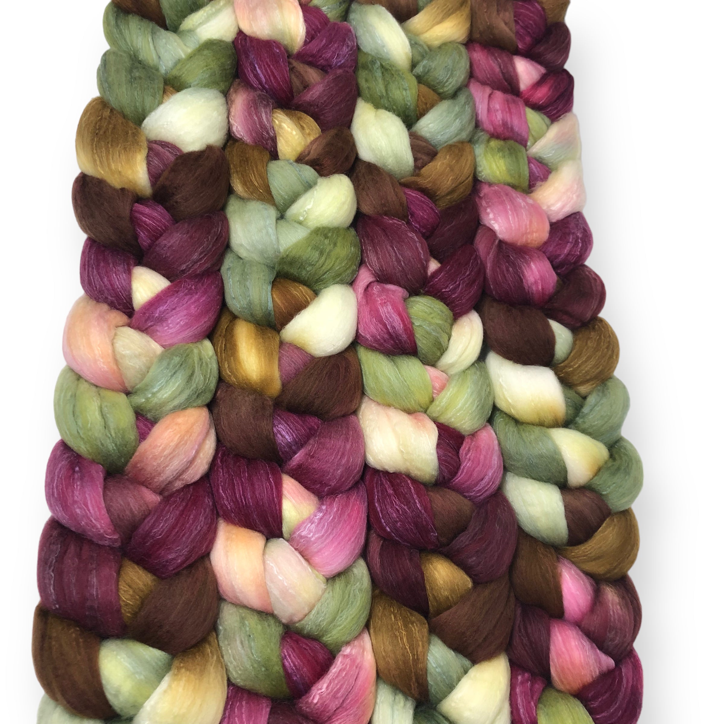 Echinacea - US grown Fine Wool and Silk Top