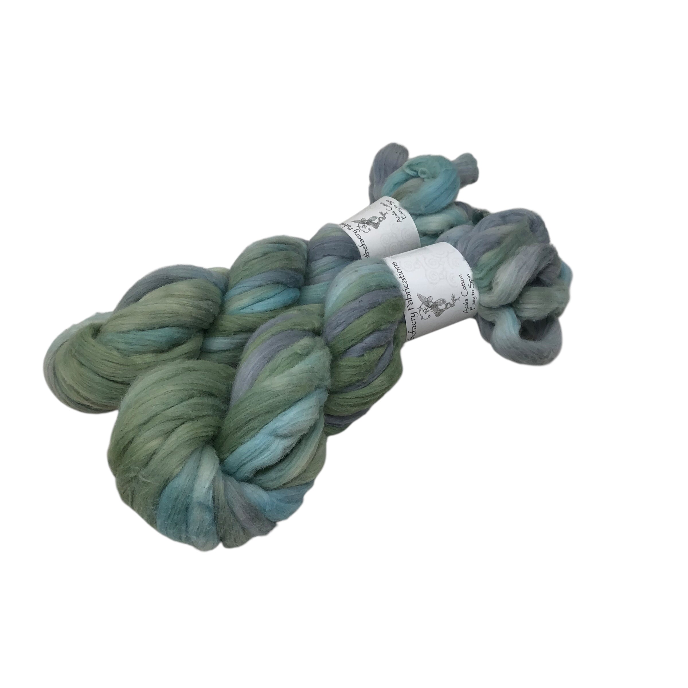 Ice Dyed Acala  - "Easy to Spin" USA grown Cotton