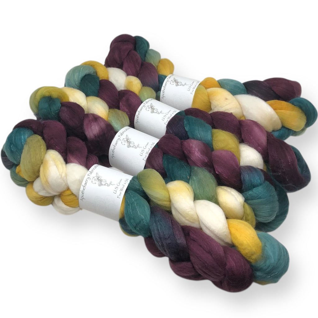 Grapevine - US grown Fine Wool and Silk Top
