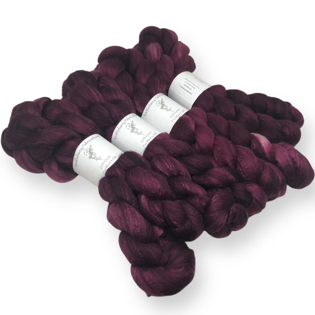 Boysenberries - US grown Fine Wool and Silk Top