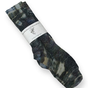 Ice dyed Thigh High socks