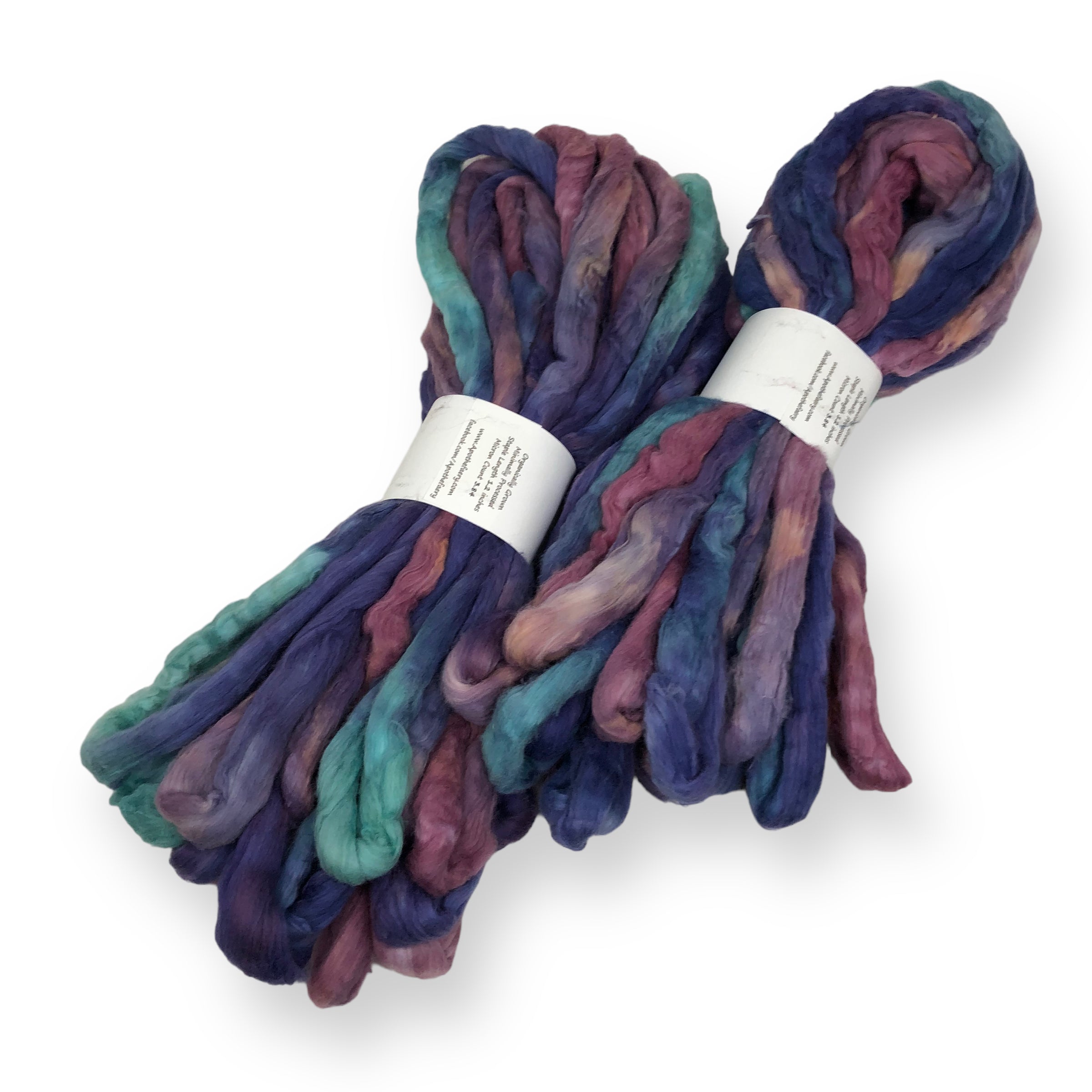 Ice Dyed Acala - "Easy to Spin" USA grown Cotton