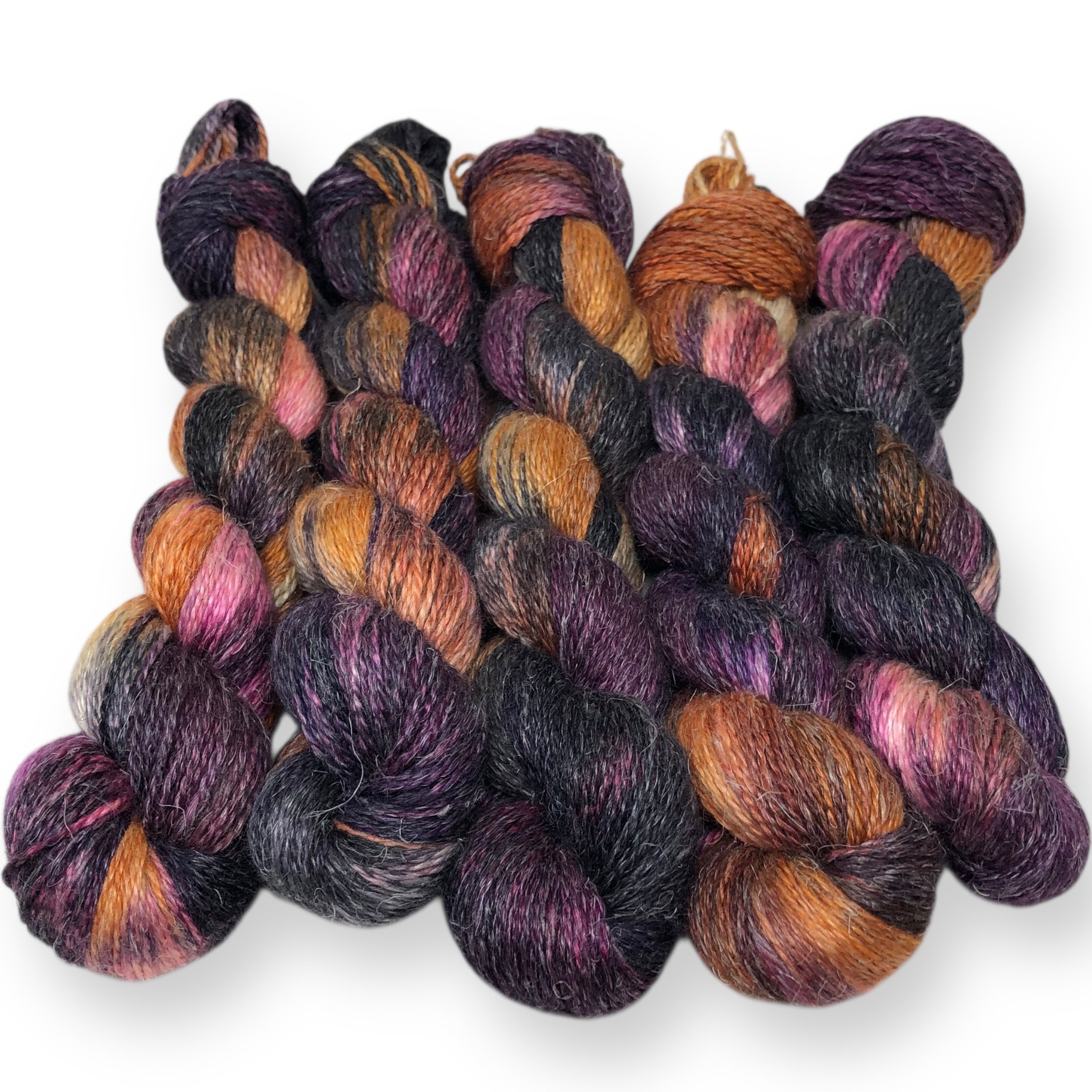Senescence  - Alpaca Linen Silk DK weight 2 Ply