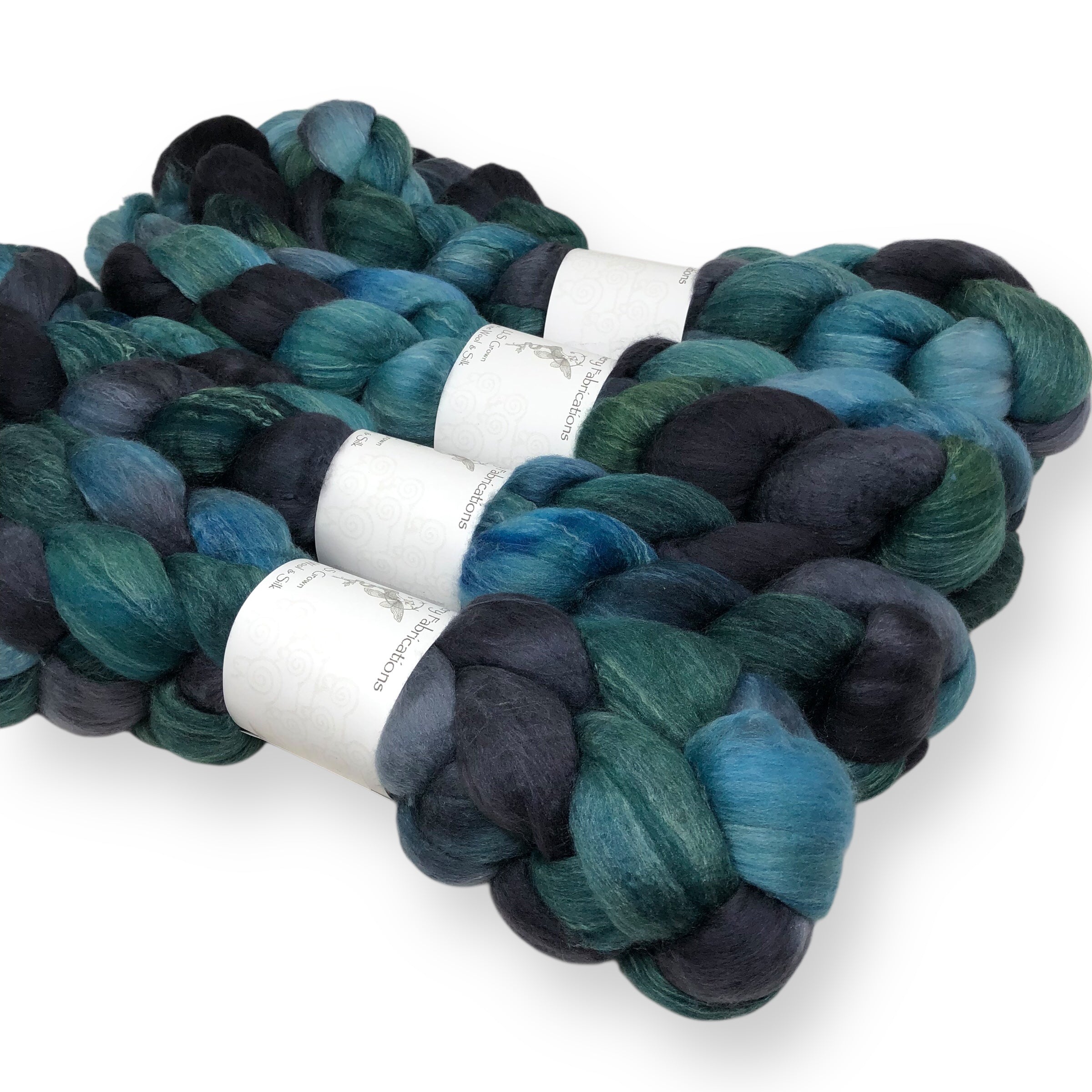 Outer Rings - US grown Fine Wool and Silk Top