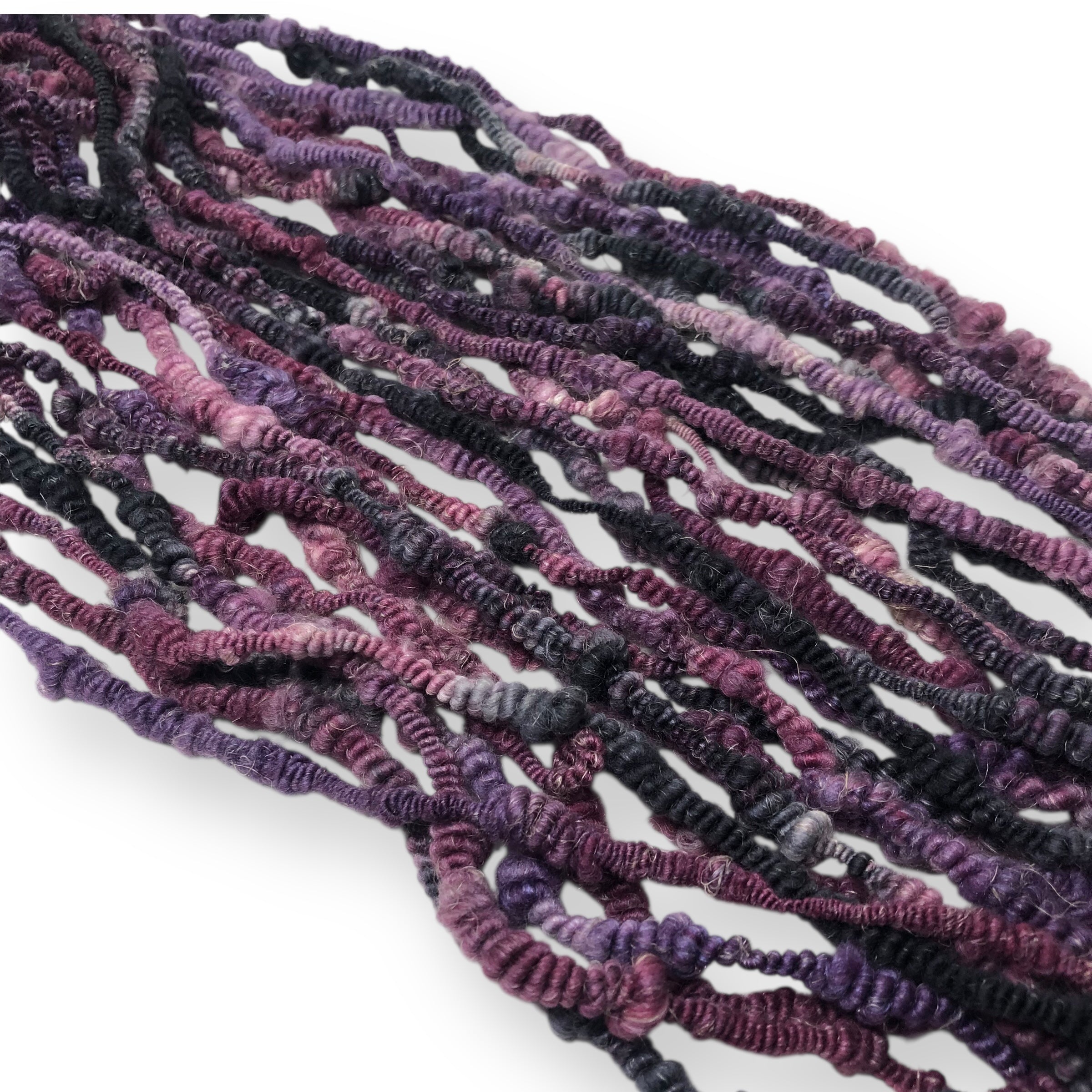 Demeter’s Lament - supercoil textured hand spun