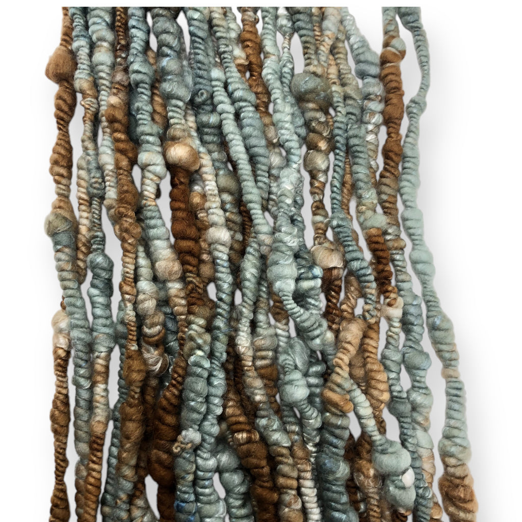 Lichen - coil textured hand spun