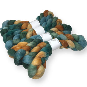 Harvest season - US grown Wool, Silk and Bast Fiber Blend