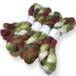 Victorian Christmas - US grown Wool, Silk and Bast Fiber Blend