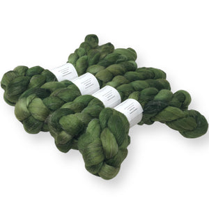 Long Leaf - US grown Wool, Silk and Bast Fiber Blend