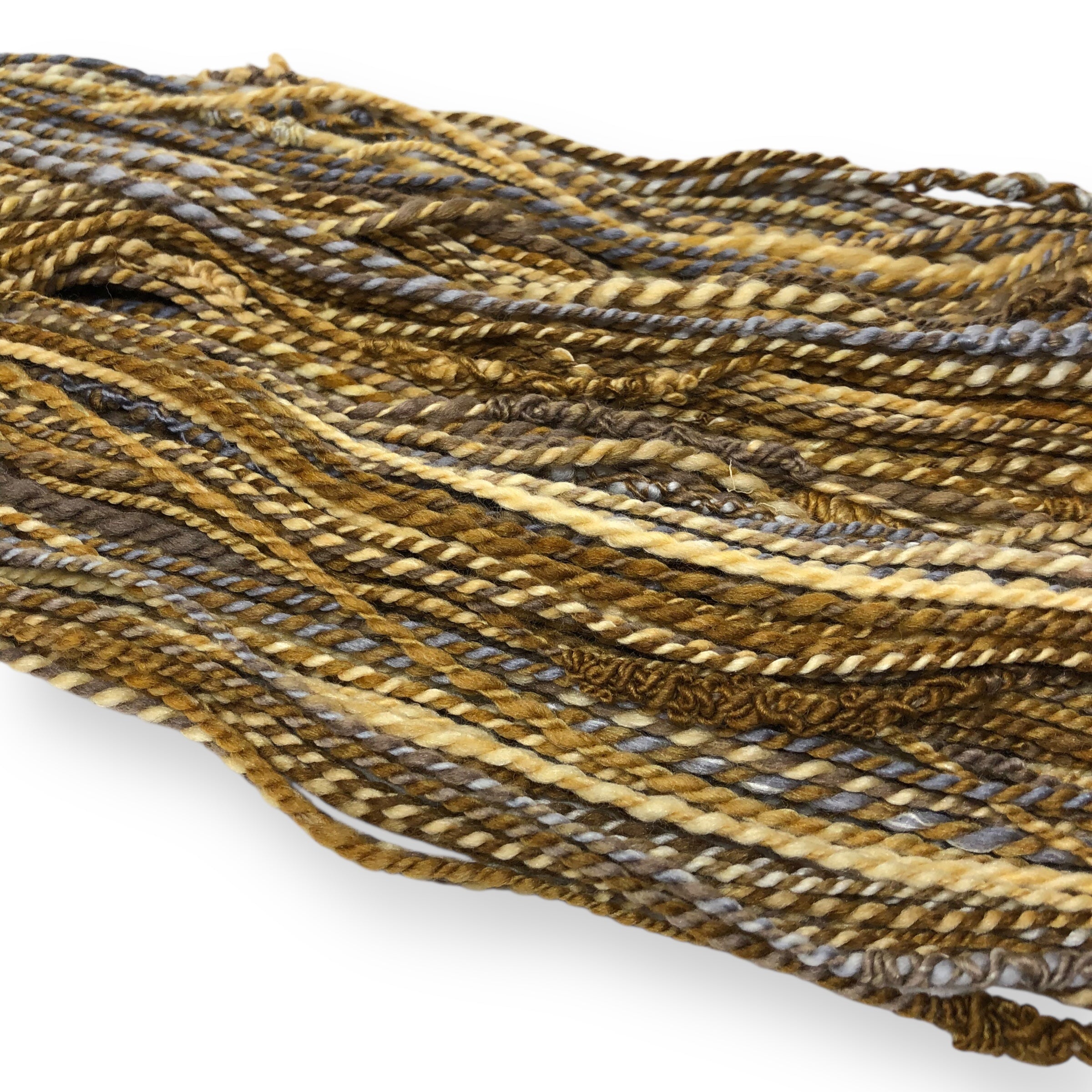 Grellow - textured hand spun