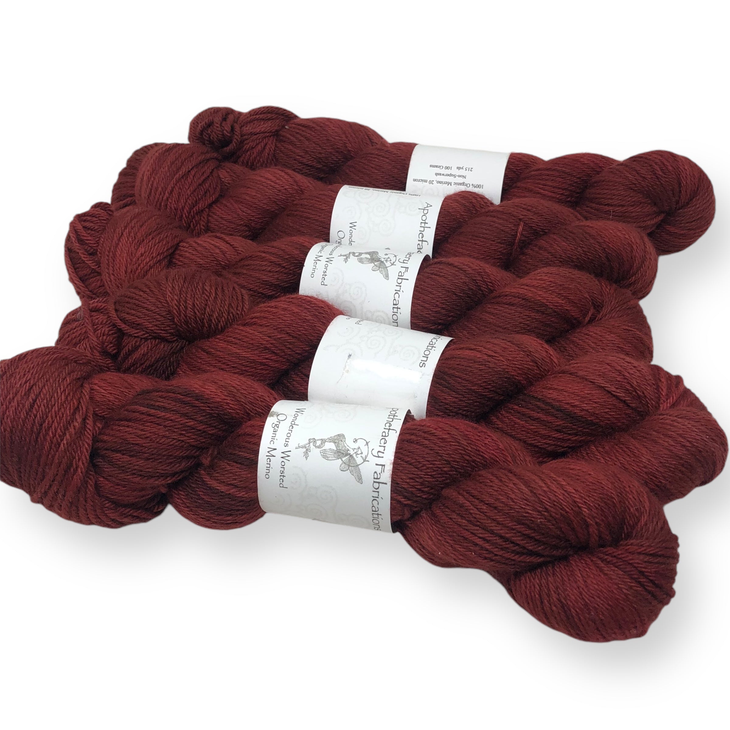 Rose Red - Wonderous Worsted - Organic