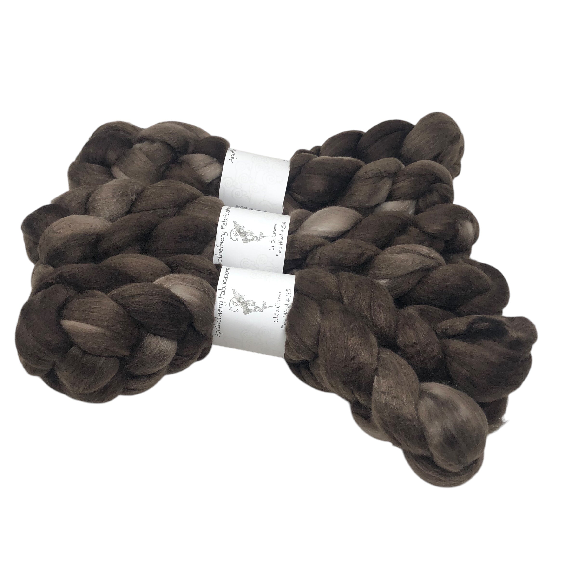 Walnut - US grown Fine Wool and Silk top