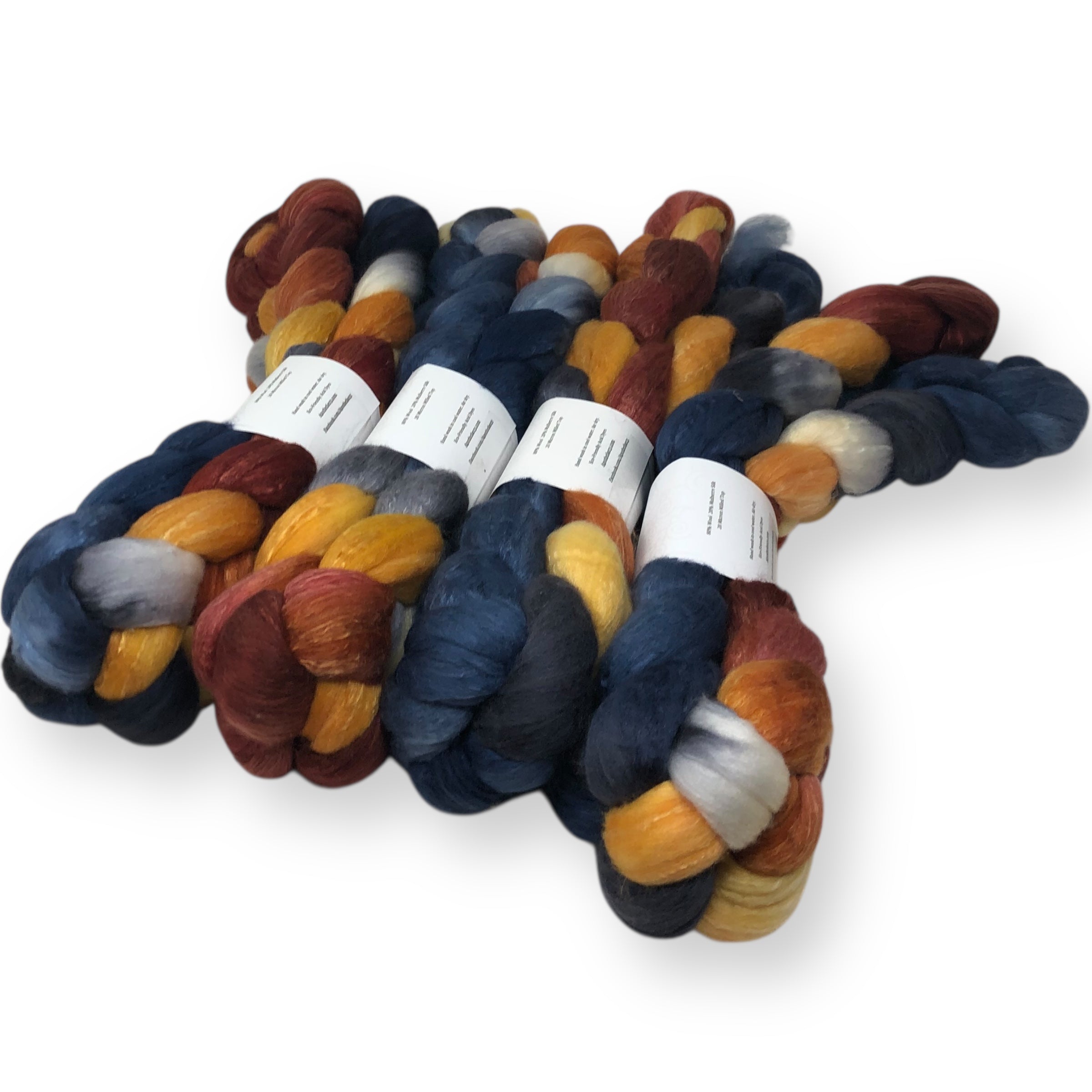 Bonfires - US grown Fine Wool and Silk Top